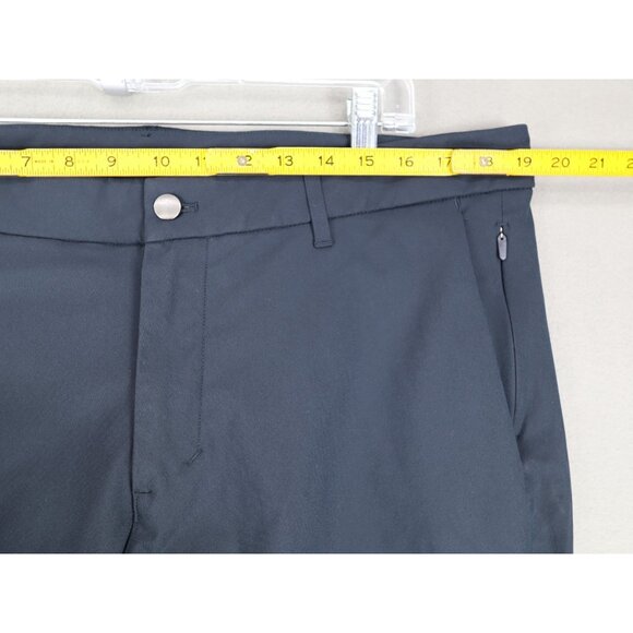 Lululemon Mens Size 38 Commission Pant Slim Stretch Performance Warpstreme Gray - Picture 4 of 6